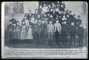 Cliftondale Lincoln School, Lincoln Avenue where Sweetser is now