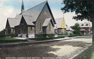 Episcopal church and rectory, Wakefield, Mass.
