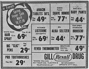 Drug stores - Gill's Rexall