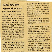 Call to Arlington Modern Minutemen