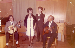 Musical group performing