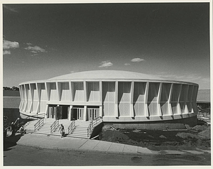 Blake Arena during construction