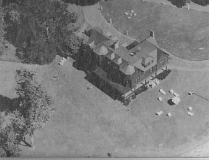 Aerial view of the home of S. John Connolly