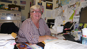Rose Trifoni Mazzuchelli, Winthrop's Veterans' Services Officer since 2013.