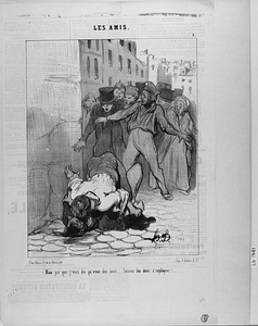 - Mais pis que j'vous dis qu'c'est des amis . . . laissez les donc s'expliquer ! . . . .