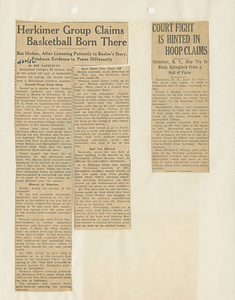 Herkimer Group Claims Basketball Born There