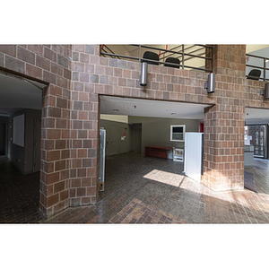 Harriet Tubman House ground-floor hallway facing northwest
