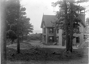Beverly. W. G. Saltonstall's residence from the rear
