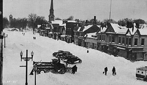 Downtown Wakefield, January 24, 1935