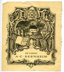 Ex Libris A.C. Bernheim