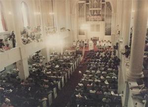 Full House in the Chapel.