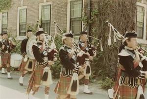 Clan Sutherland Pipe Band.