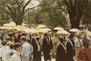 Crowd at Commencement.