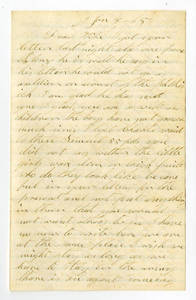 Correspondence by Rufus Chapman, 1865 January-June