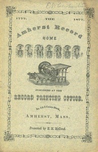 Amherst Record Home Almanac