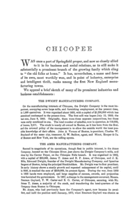 Chicopee, Chicopee City Directory, 1875-1876