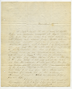 Letter from Abigail Pomeroy to Joseph Stoddard Lathrop, May 24, 1838