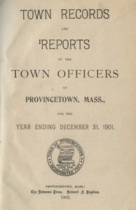Annual Town Report - 1901