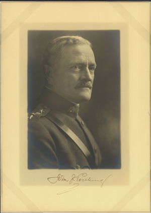 Photograph of General John J. Pershing, 1922
