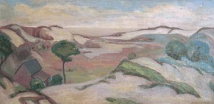 "Untitled (Dune landscape)" Heinrich Pfeiffer (1874-1956)