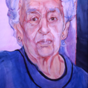 Painting of Alma Dea Morani