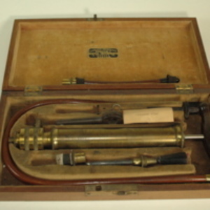 Stomach pump, late 19th century