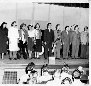 Suffolk University Student Talent Show, 1950
