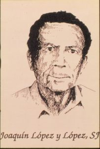 Drawing of Joaquin Lopez y Lopez, S.J.