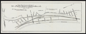 Sketch plan to accompany estimate for traffic road in Revere, Mass.: from Revere St. southerly