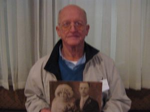 Paul Walsh at the Irish Immigrant Experience Mass. Memories Road Show