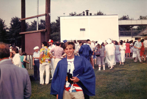 Ken Keyes--Wayland High School graduation 1986