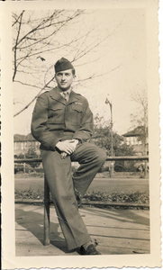 Dad in army uniform