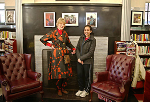 The opening of my solo show, Faneuil Library!