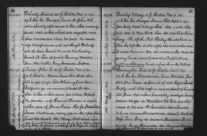 Tewksbury Almshouse Intake Record: Doherty, Francis