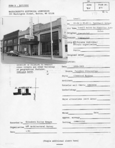 East Merrimack Street (Lower Belvidere), East Merrimack Street, 61-69 & 85-95 - Lowell Buick Co./Cadillac Auto Sales