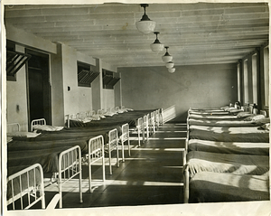 New men's dormitory at Long Island Hospital