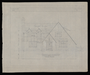 Ivan Hamm (builder) house, Newton, Mass.