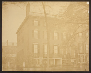 Exterior view of the third Harrison Gray Otis House, 45 Beacon Street
