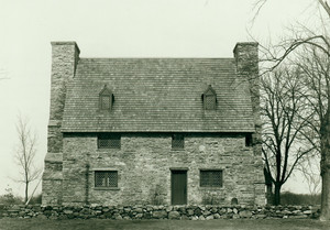 West front of the Whitfield House, restored