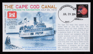 Cape Cod Canal centennial stamp