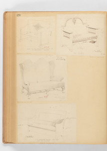 Sofas. Hall Seats. Settles. -- Page 170