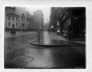 Tremont Street sidewalk from Winter Street to Hamilton Place, Boston, Mass., March 30, 1911