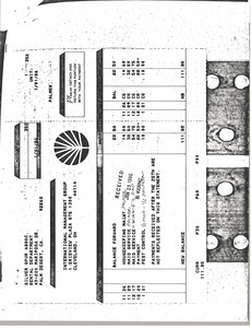 Silver Spur Associates invoice