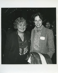 Diana Mara Henry with Bella Abzug