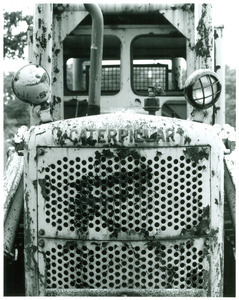 Old Caterpillar tractor