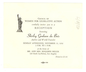 Invitation to reception