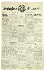 The Springfield Student (vol. 23, no. 02) October 5, 1932