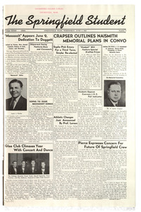 The Springfield Student (vol. 32, no. 08) June 4, 1941