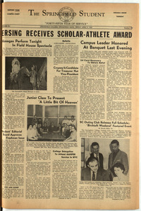 The Springfield Student (vol. 41, no. 18) April 9, 1954