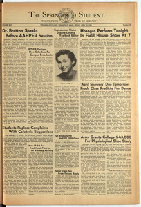The Springfield Student (vol. 42, no. 18) April 15, 1955